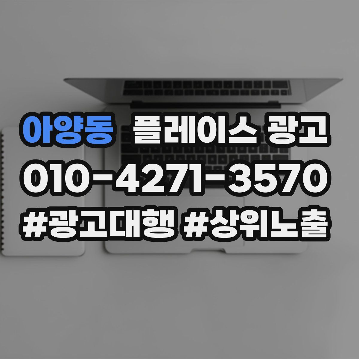 아양동 플레이스 광고