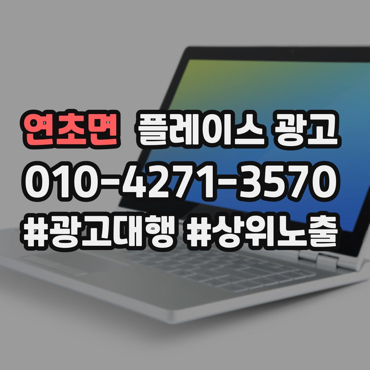연초면 플레이스 광고