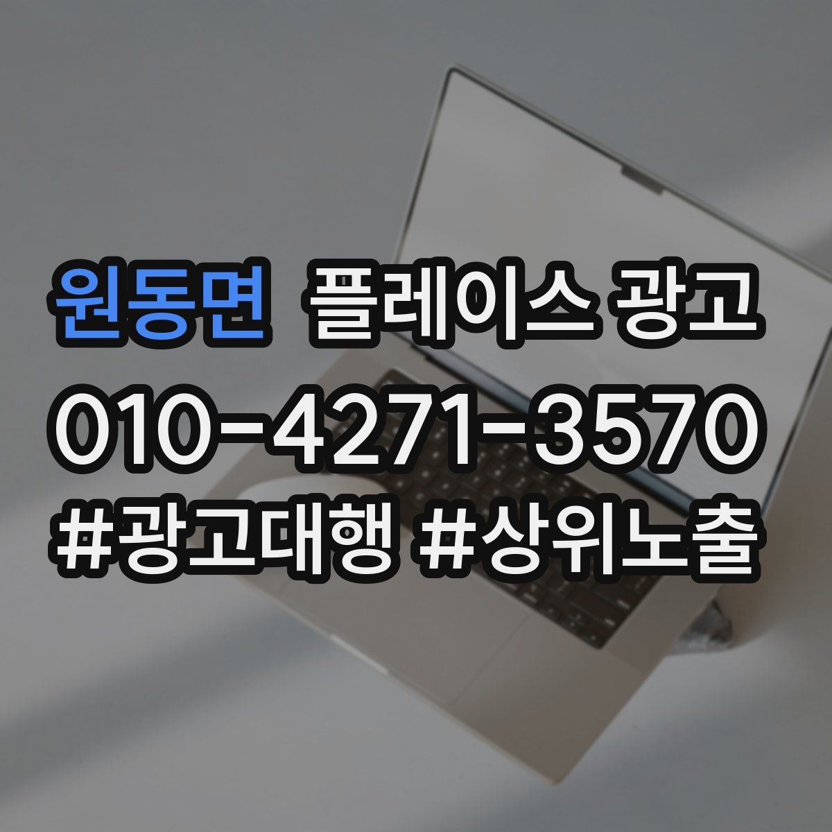 원동면 플레이스 광고