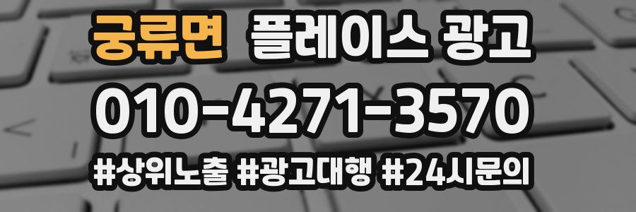 궁류면 플레이스 광고