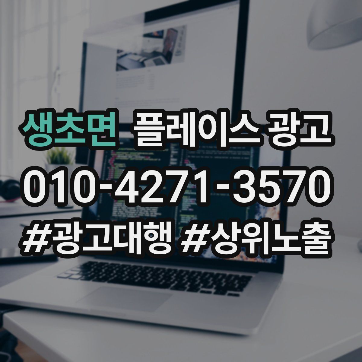생초면 플레이스 광고