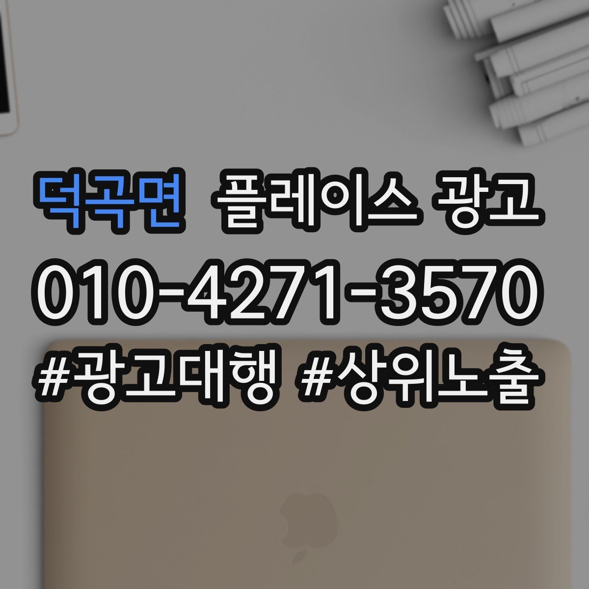 덕곡면 플레이스 광고