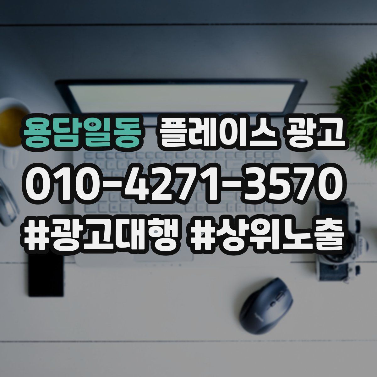 용담일동 플레이스 광고