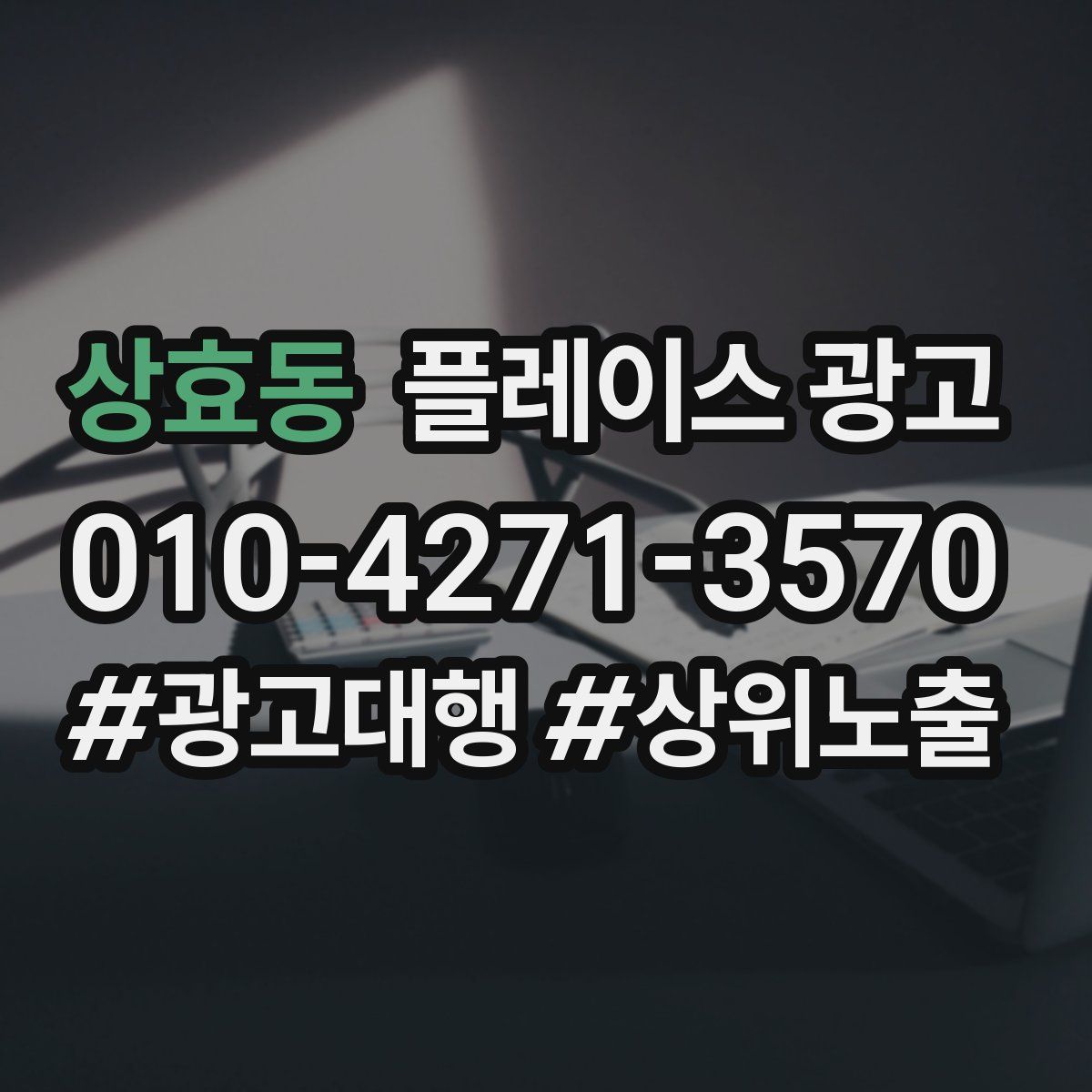상효동 플레이스 광고