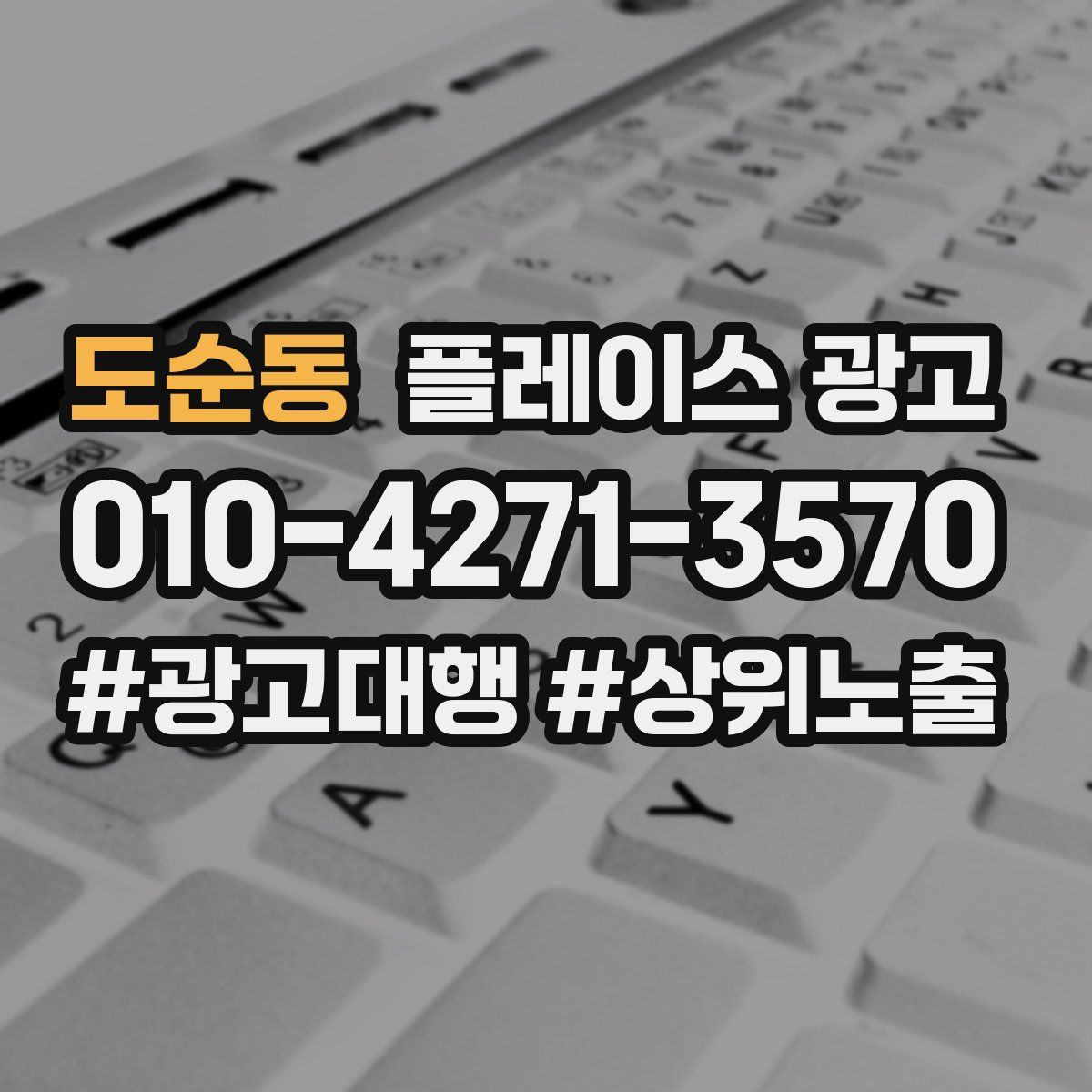 도순동 플레이스 광고