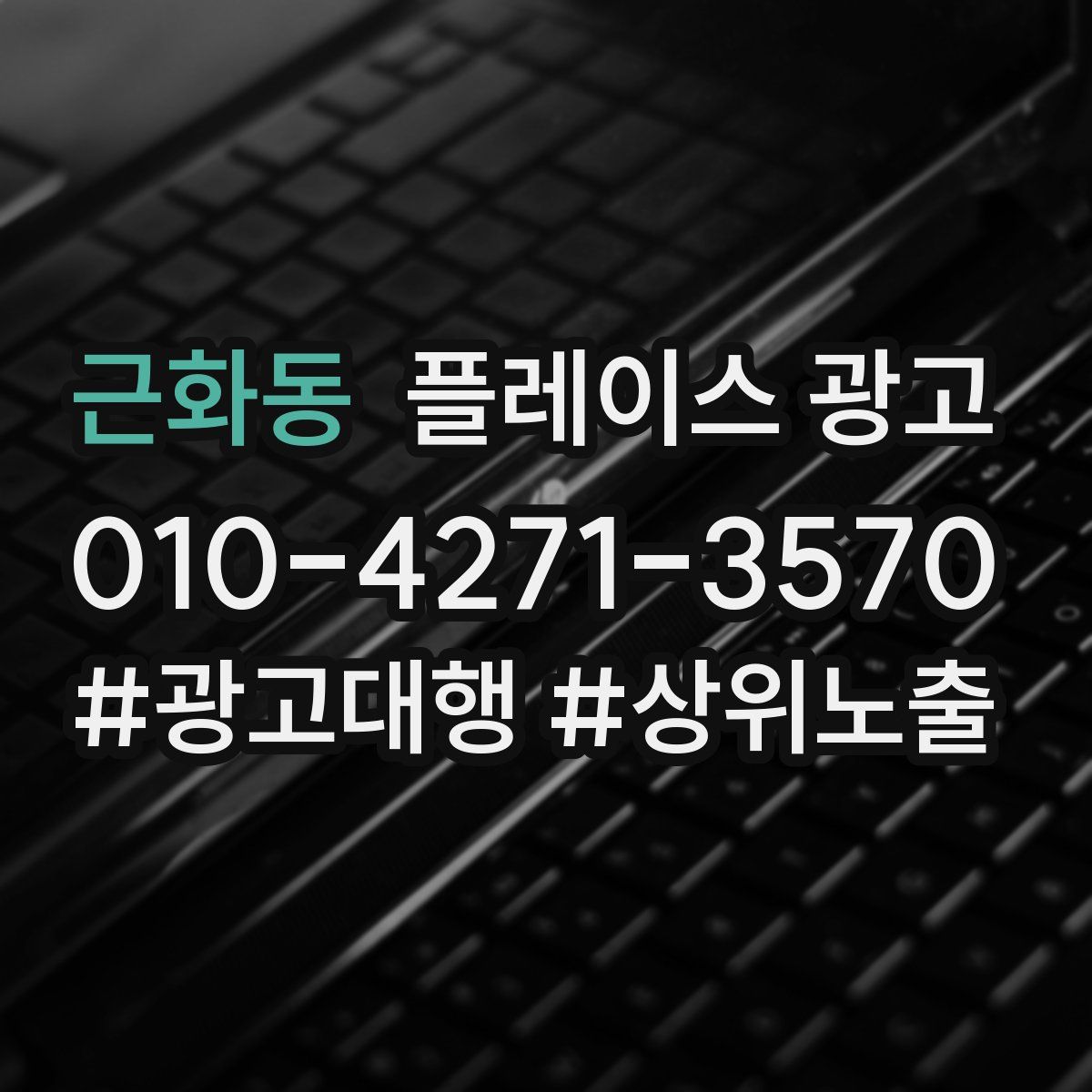근화동 플레이스 광고