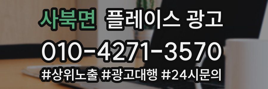 사북면 플레이스 광고