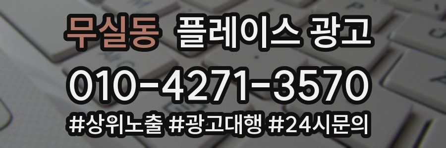 무실동 플레이스 광고