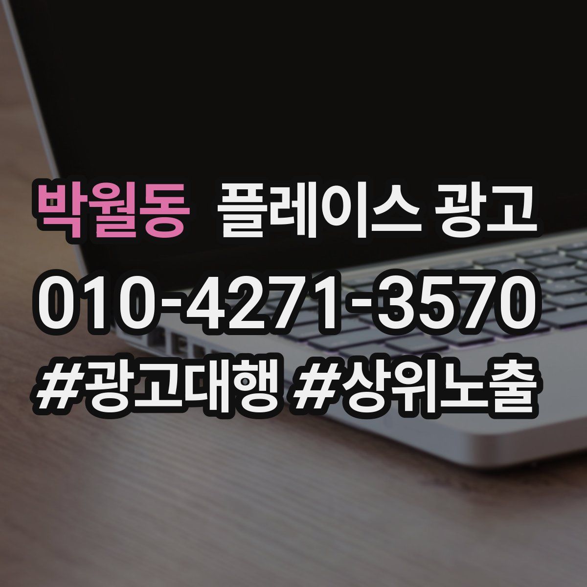 박월동 플레이스 광고