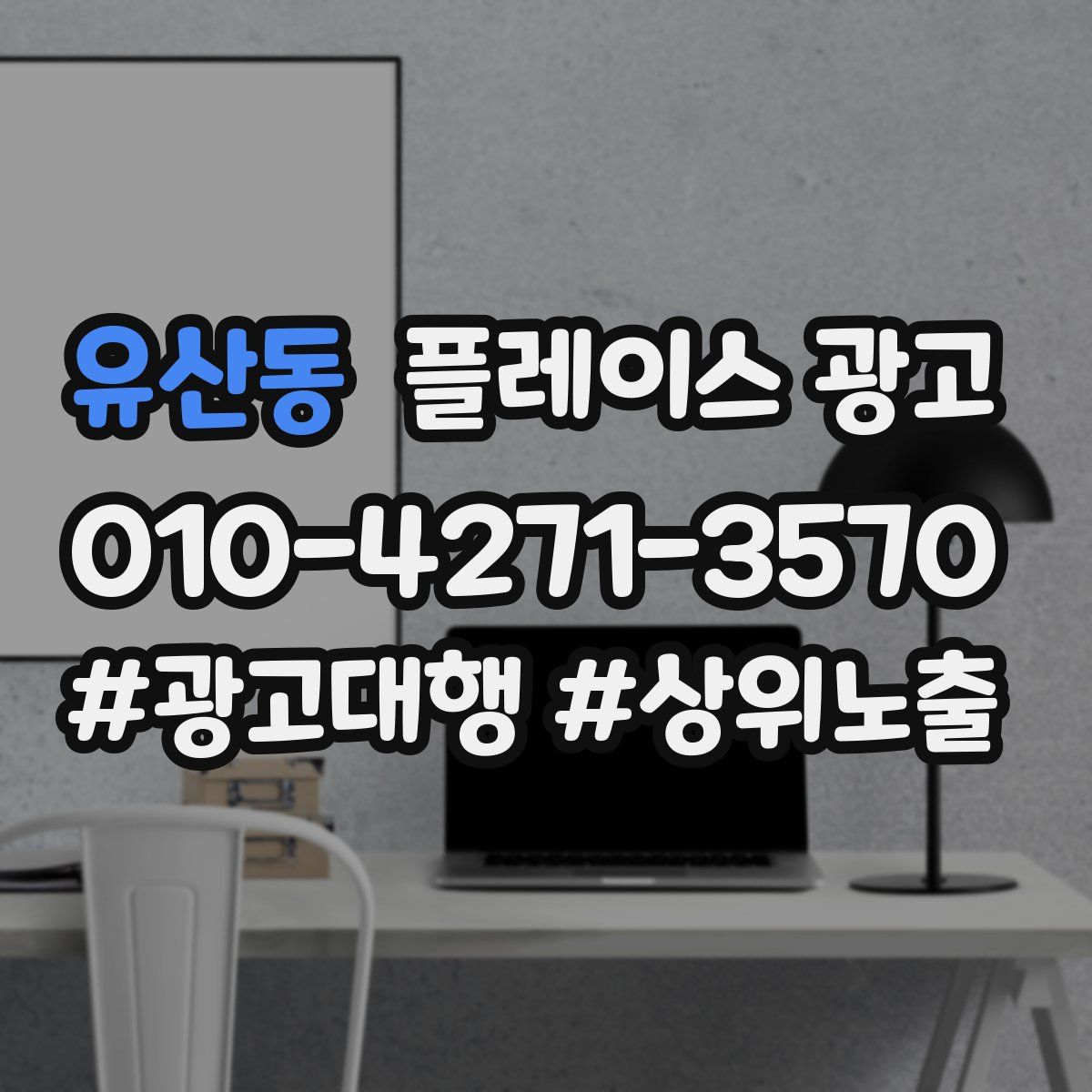 유산동 플레이스 광고