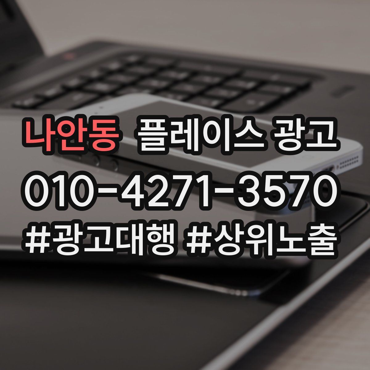 나안동 플레이스 광고