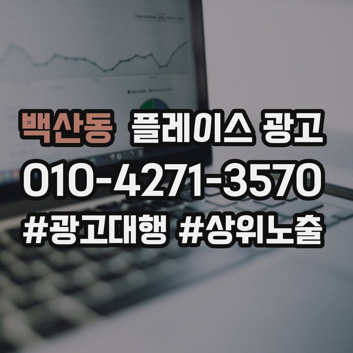 백산동 플레이스 광고