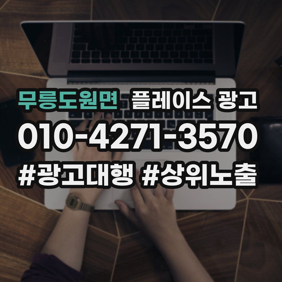 무릉도원면 플레이스 광고