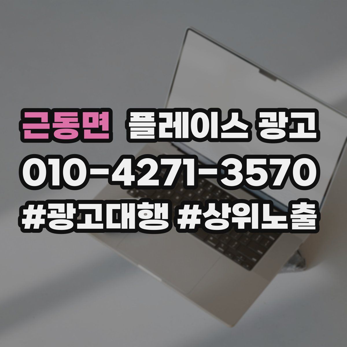 근동면 플레이스 광고