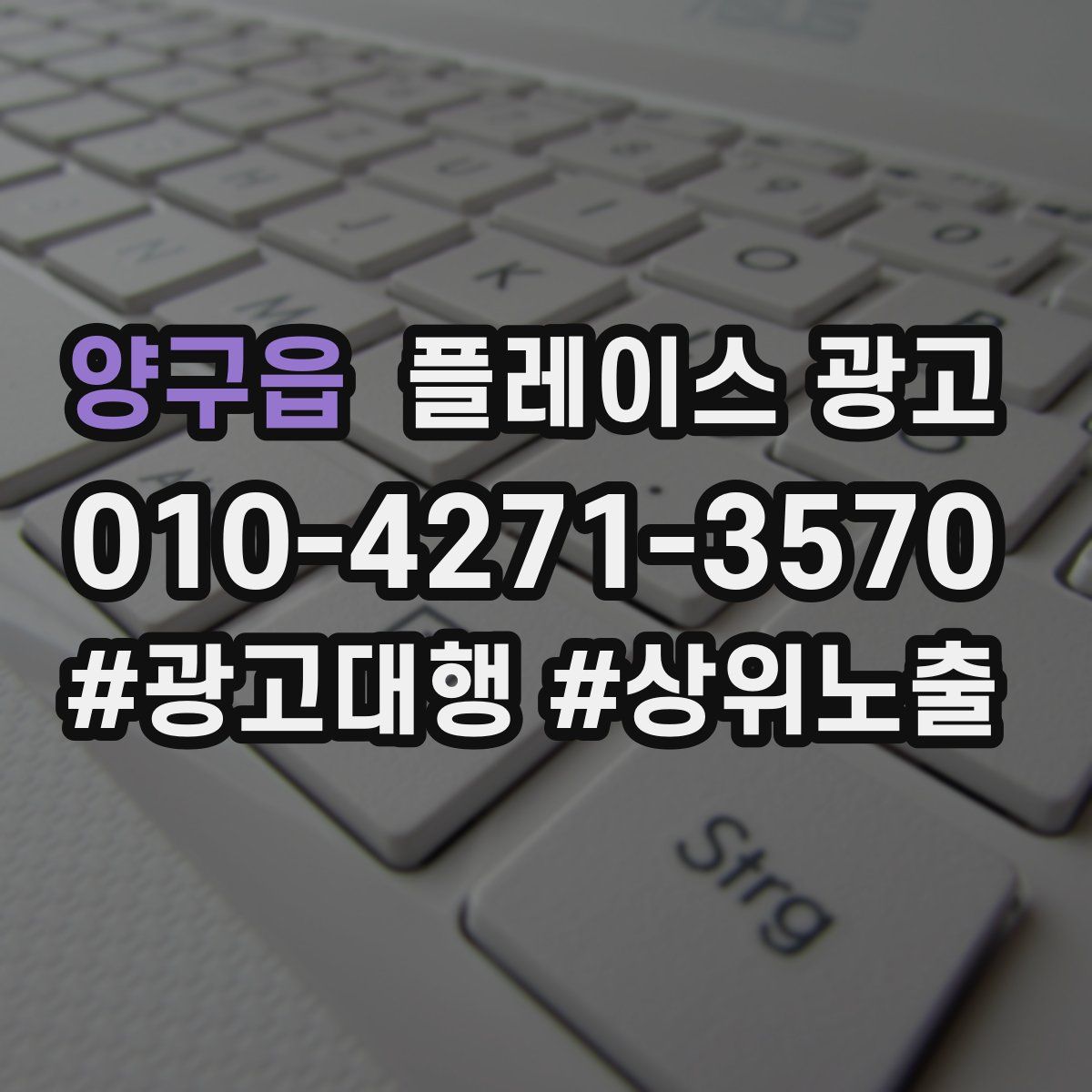 양구읍 플레이스 광고