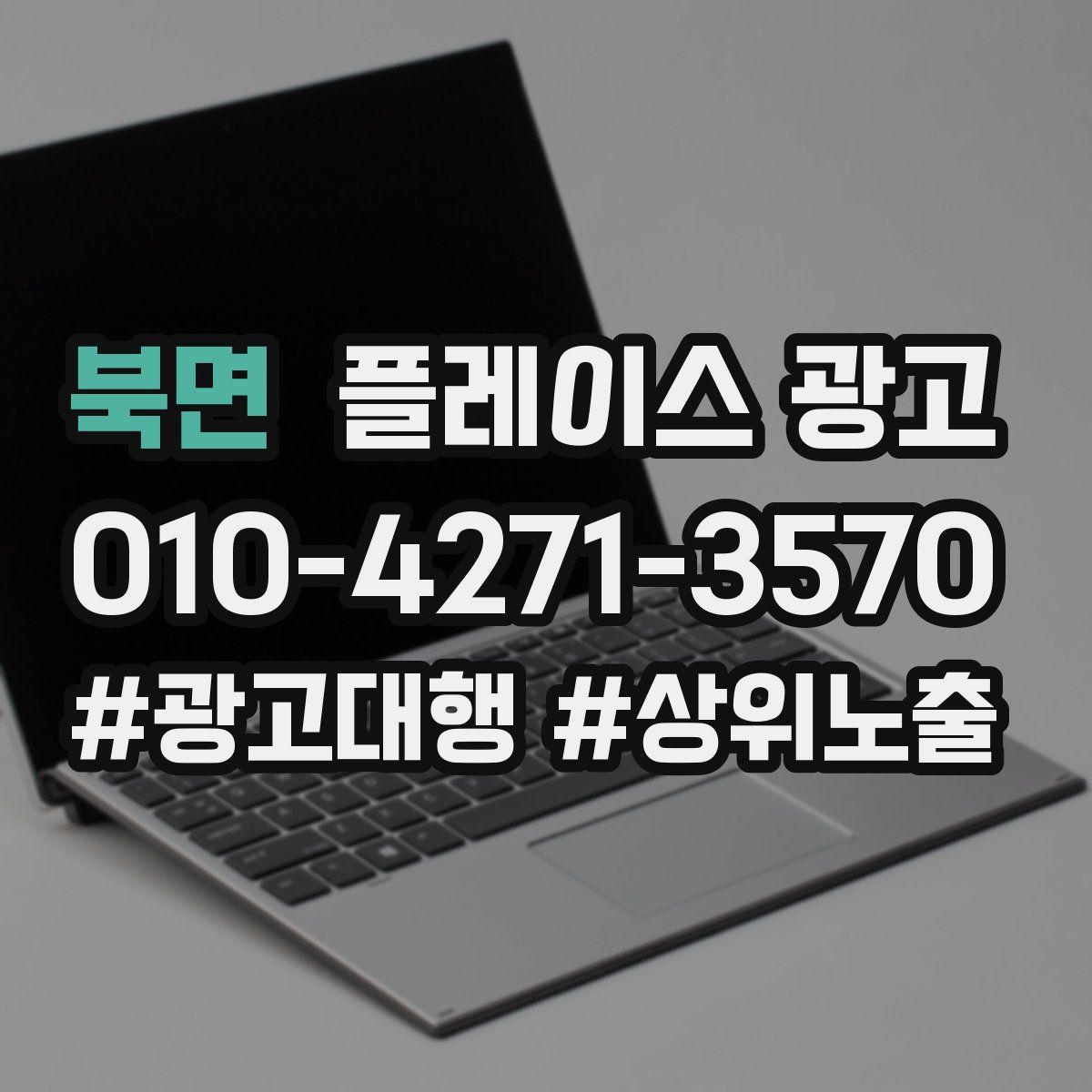 북면 플레이스 광고