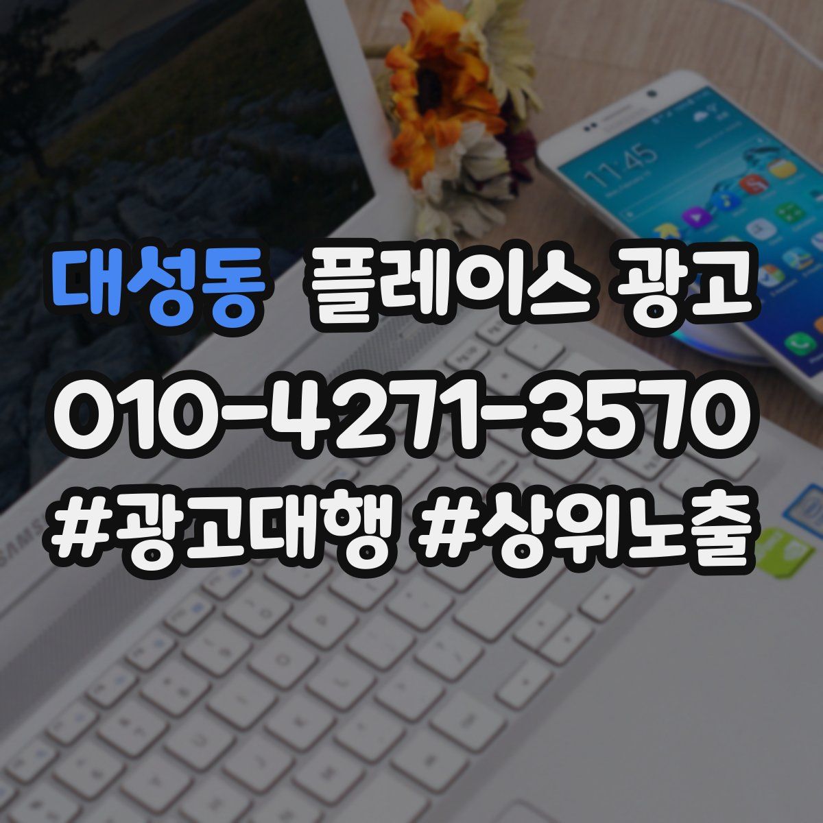 대성동 플레이스 광고