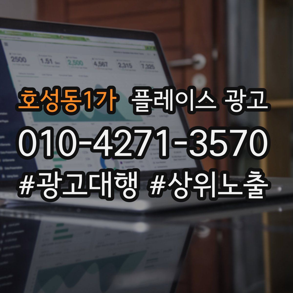 호성동1가 플레이스 광고