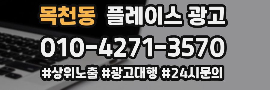목천동 플레이스 광고