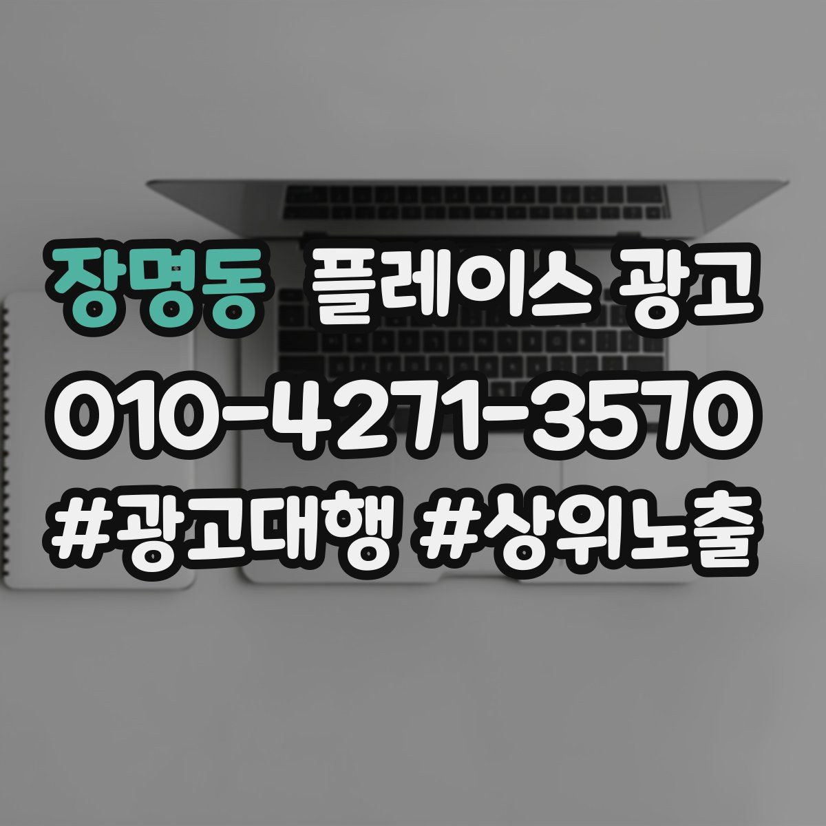 장명동 플레이스 광고
