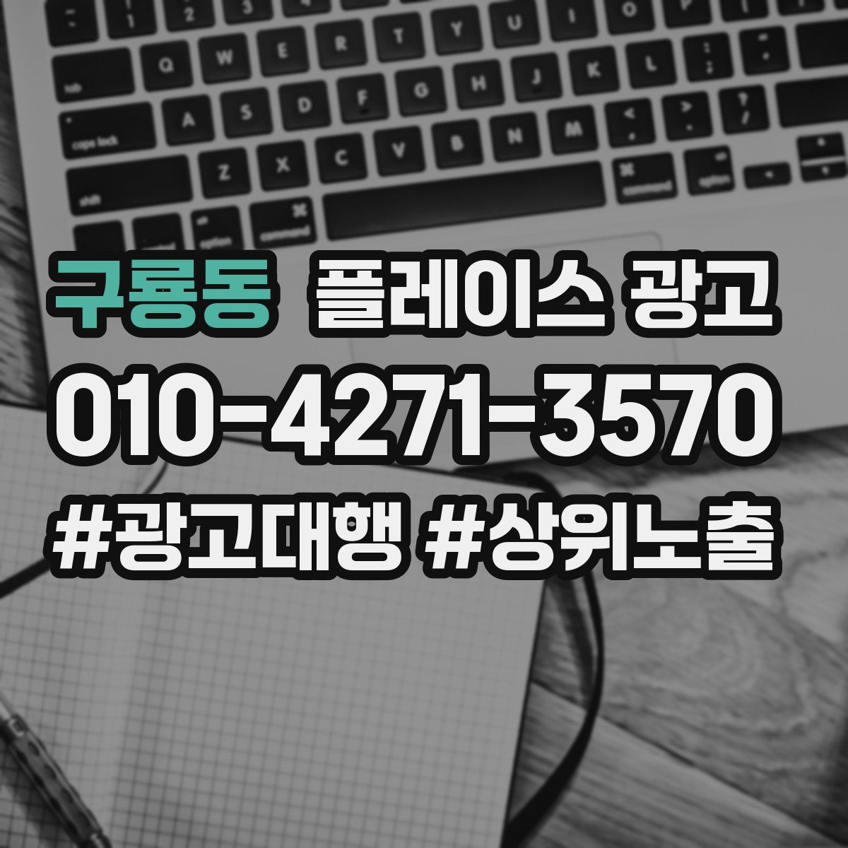 구룡동 플레이스 광고