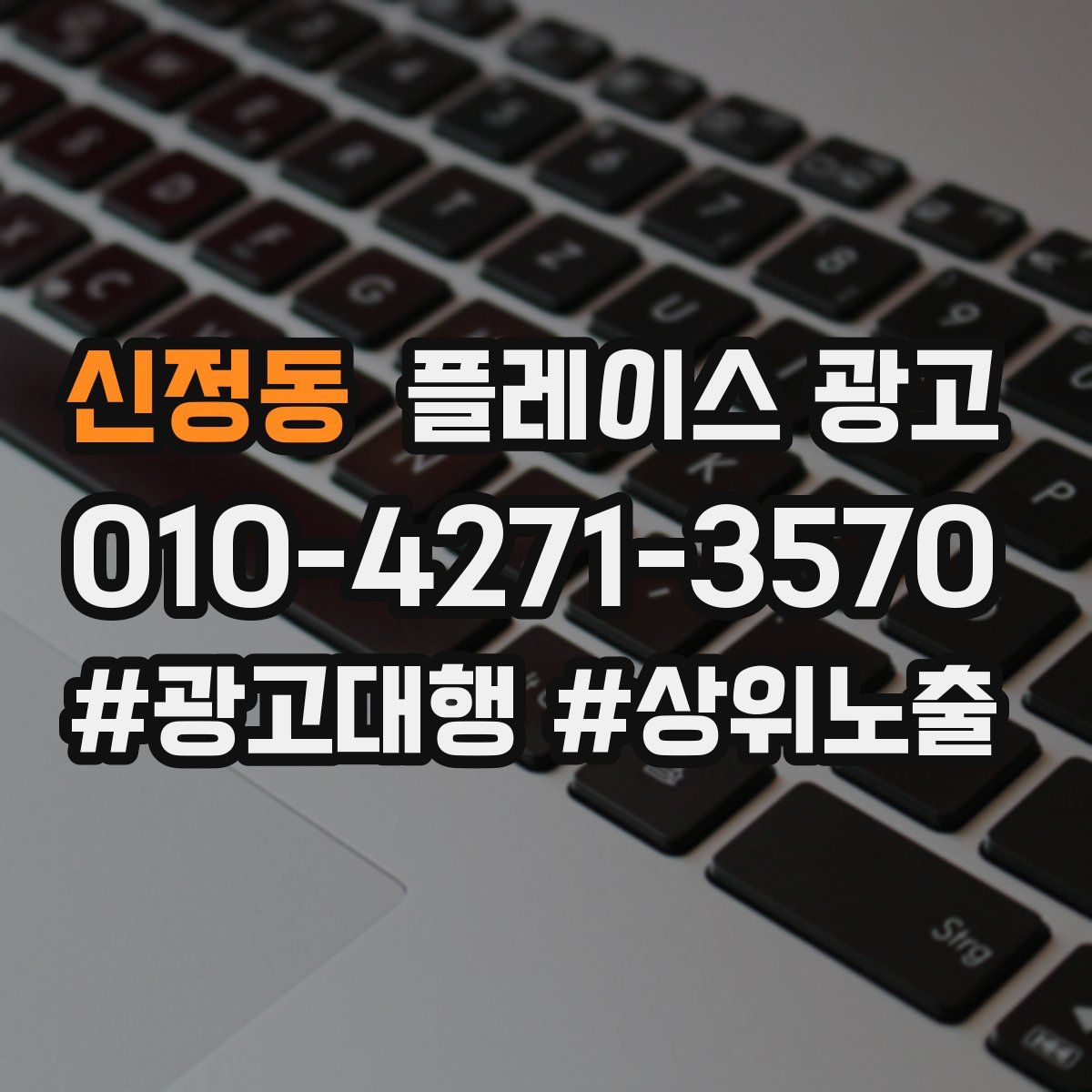 신정동 플레이스 광고