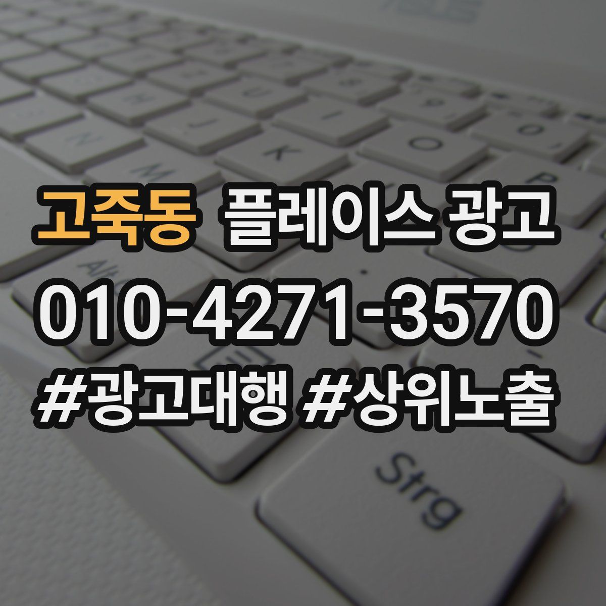 고죽동 플레이스 광고