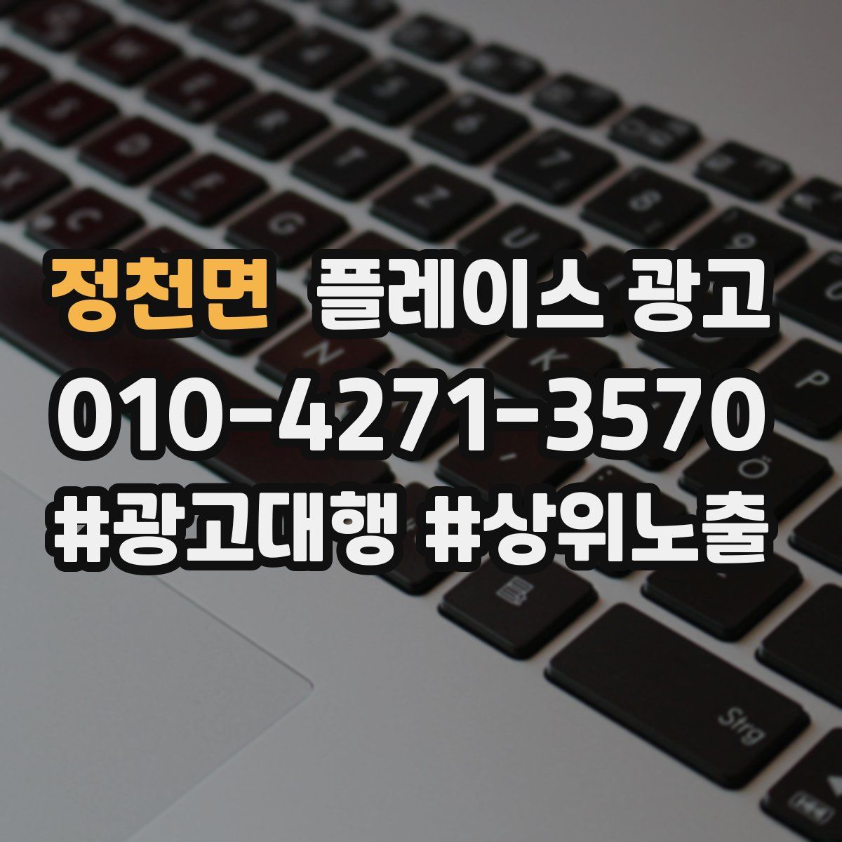 정천면 플레이스 광고