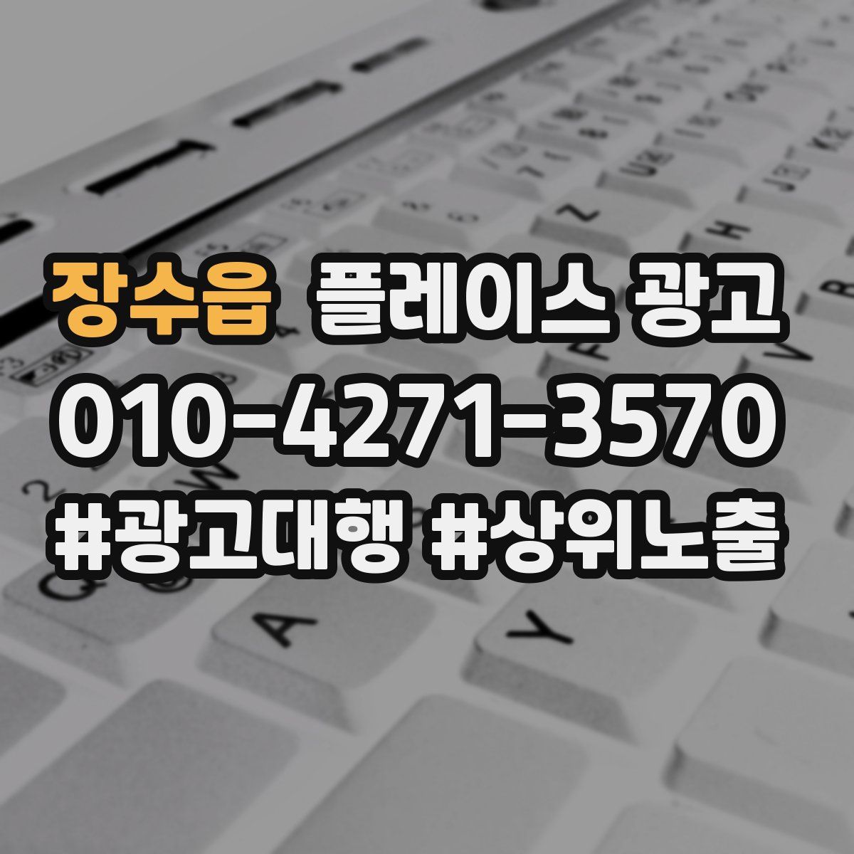 장수읍 플레이스 광고