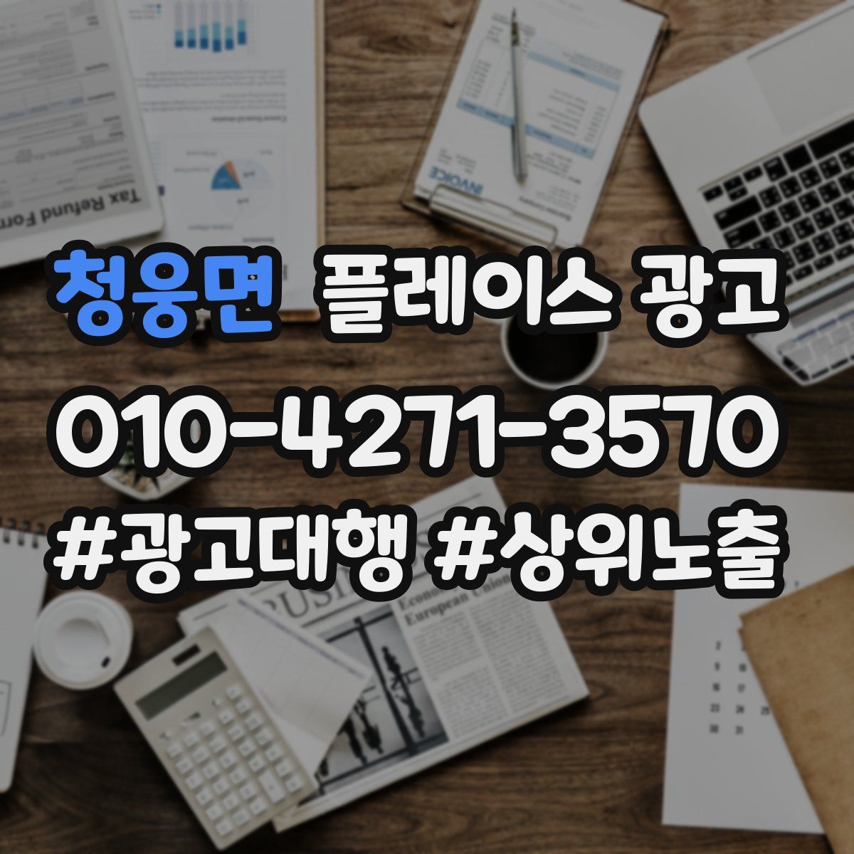 청웅면 플레이스 광고