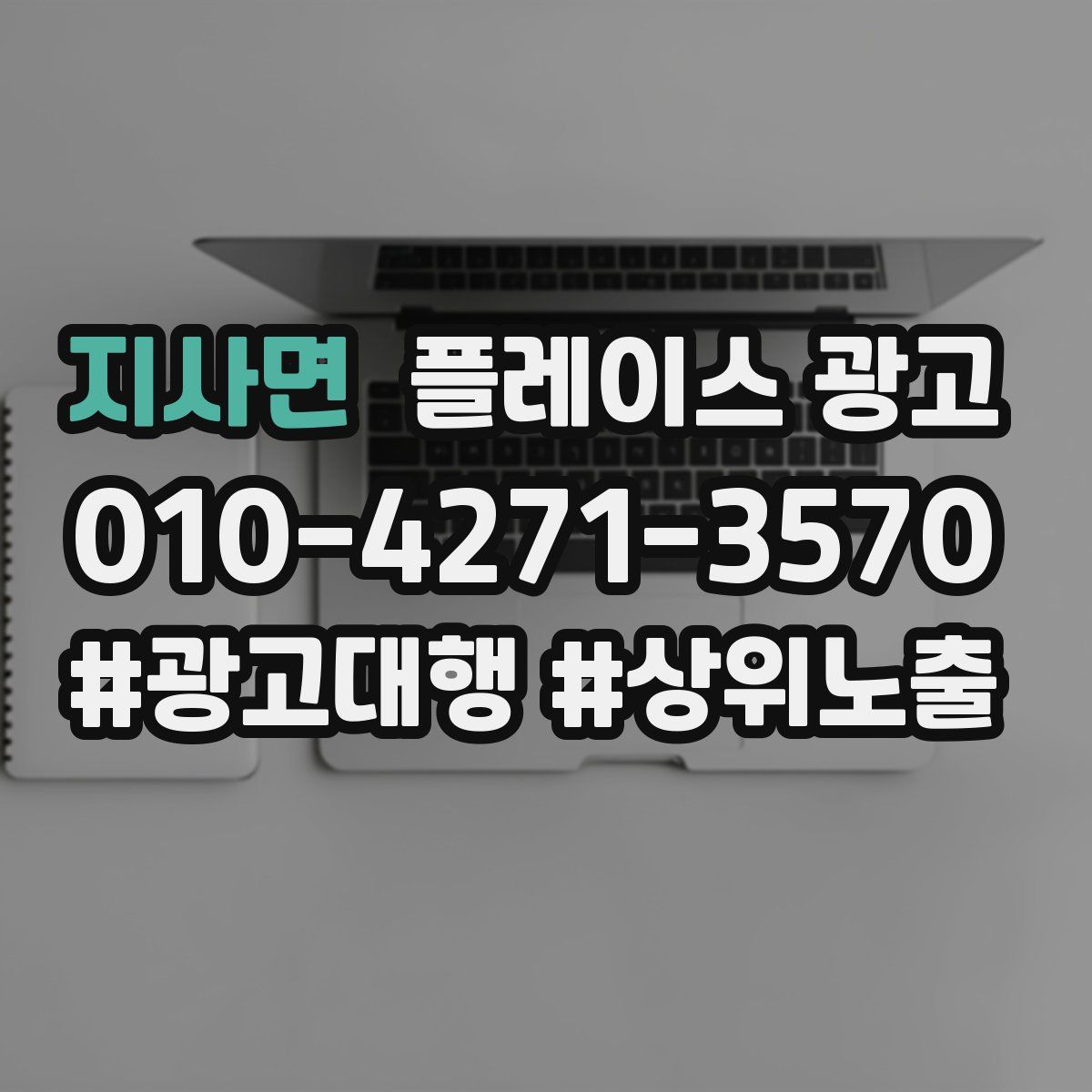 지사면 플레이스 광고