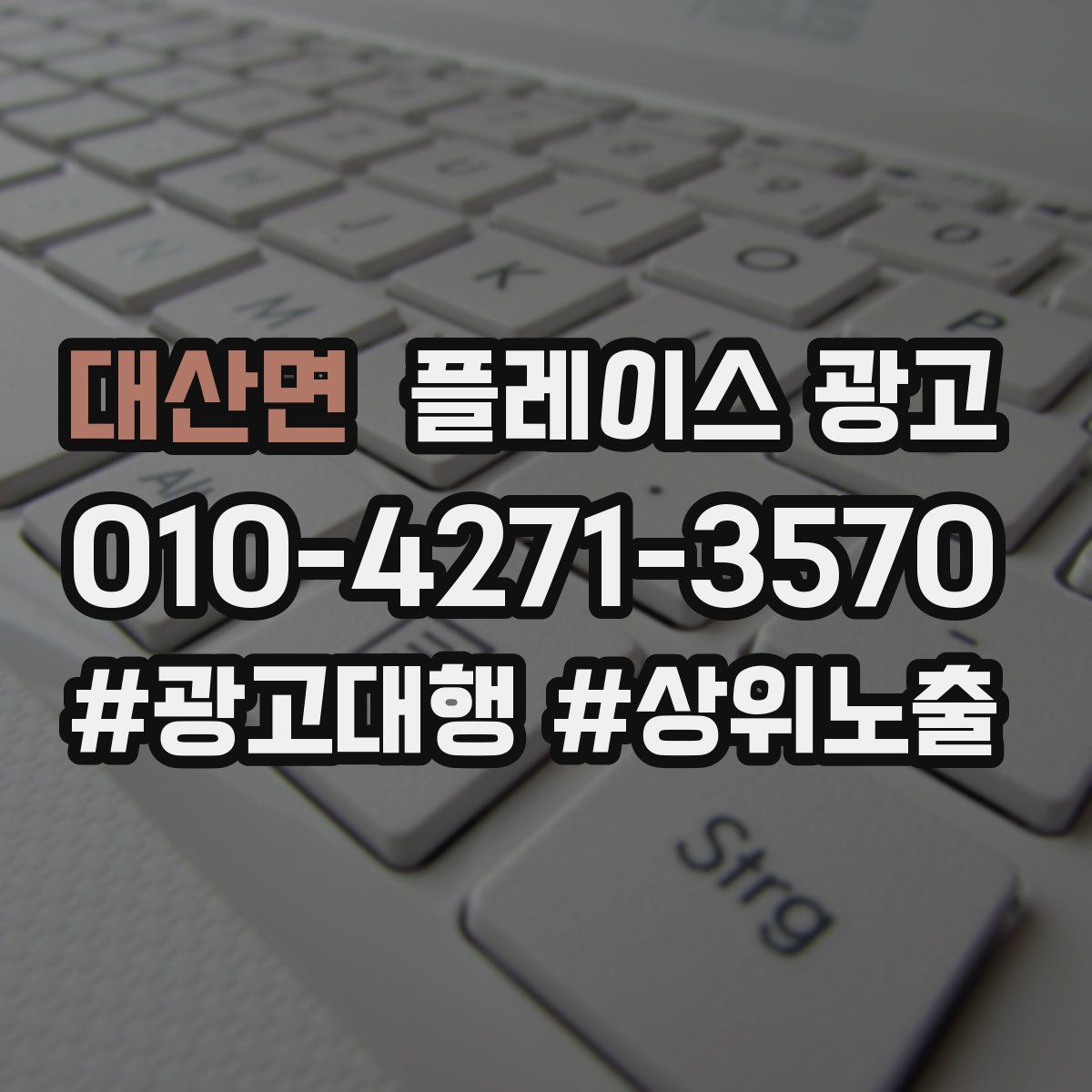 대산면 플레이스 광고