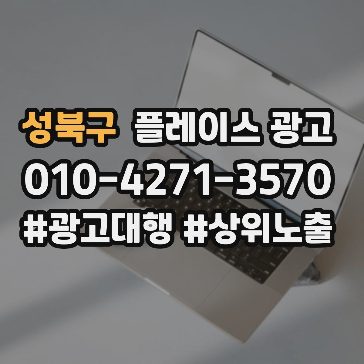 성북구 플레이스 광고