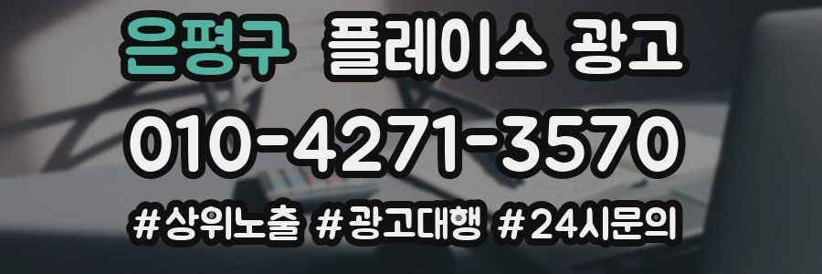 은평구 플레이스 광고