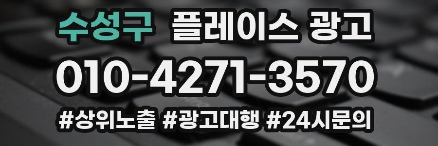 수성구 플레이스 광고