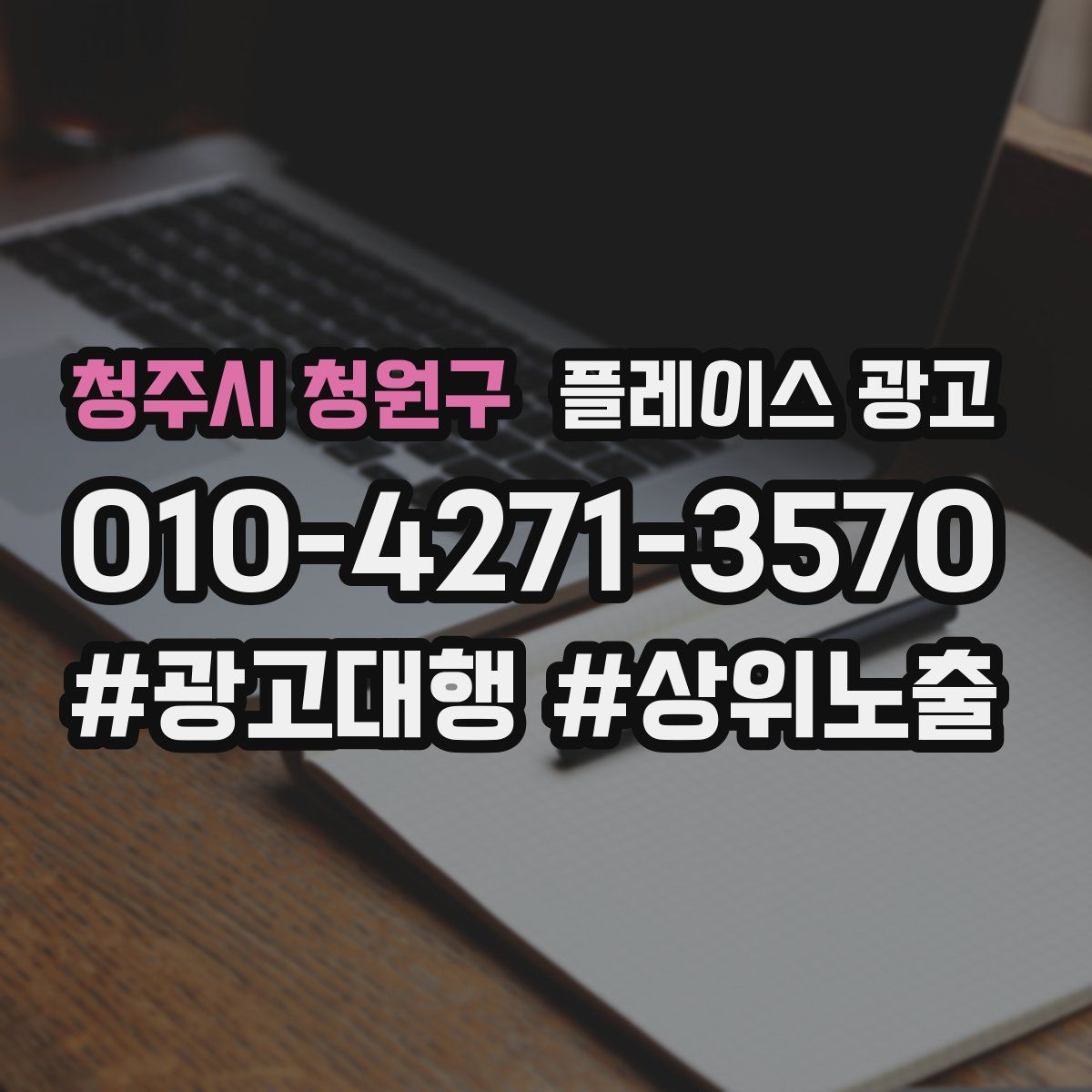 청주시 청원구 플레이스 광고