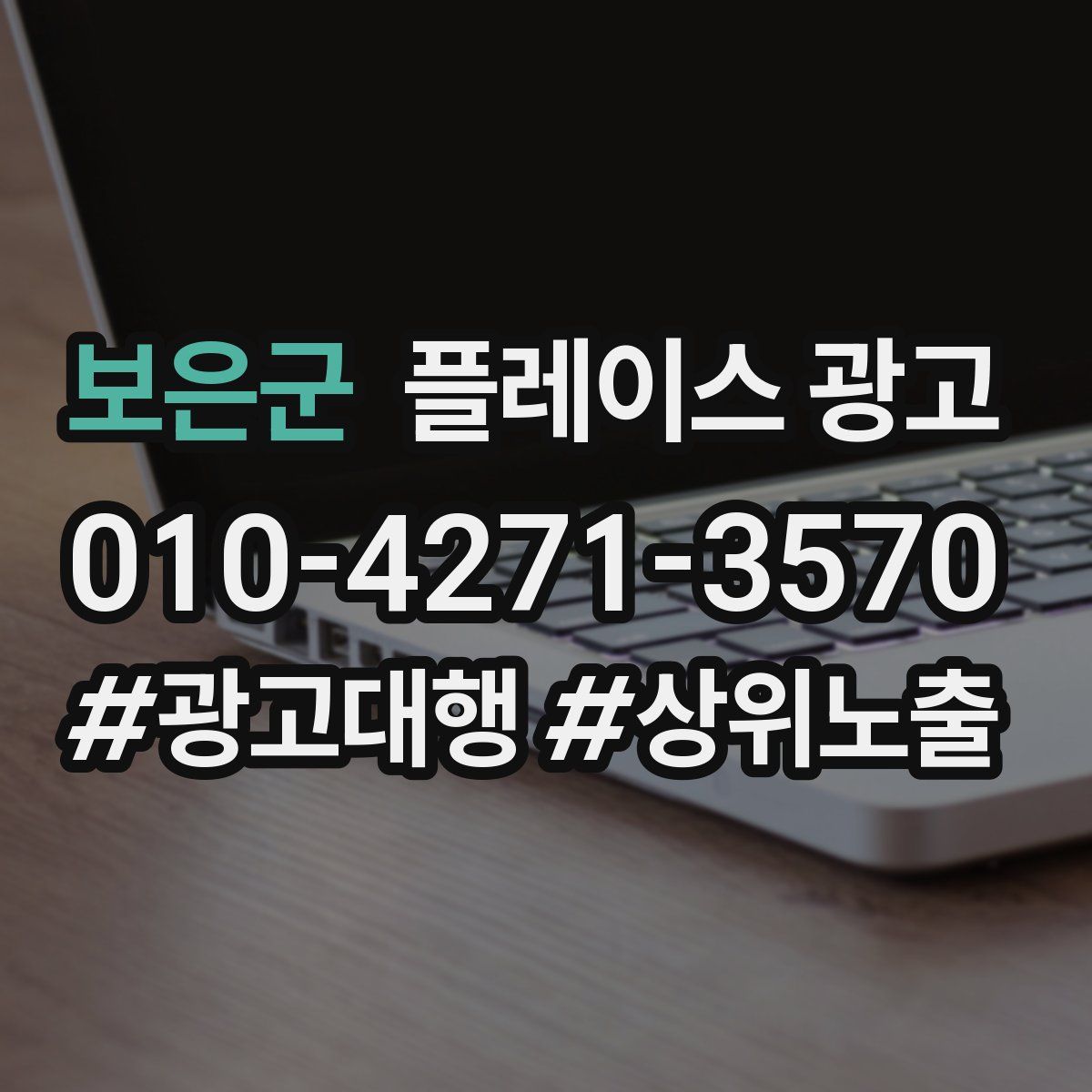 보은군 플레이스 광고