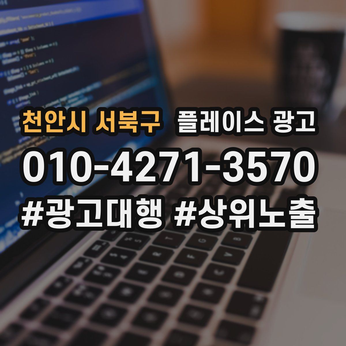 천안시 서북구 플레이스 광고