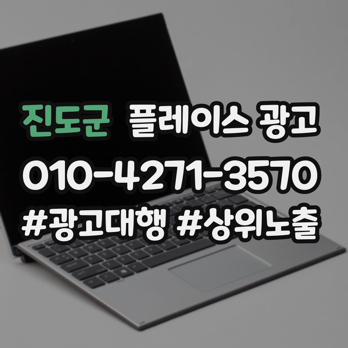 진도군 플레이스 광고