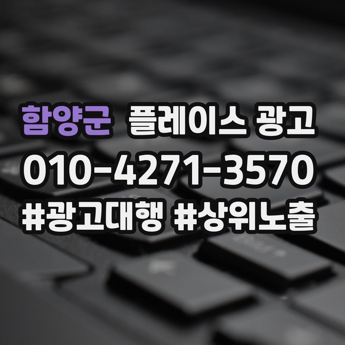함양군 플레이스 광고 일 예산을 조절하는 현실 기준
