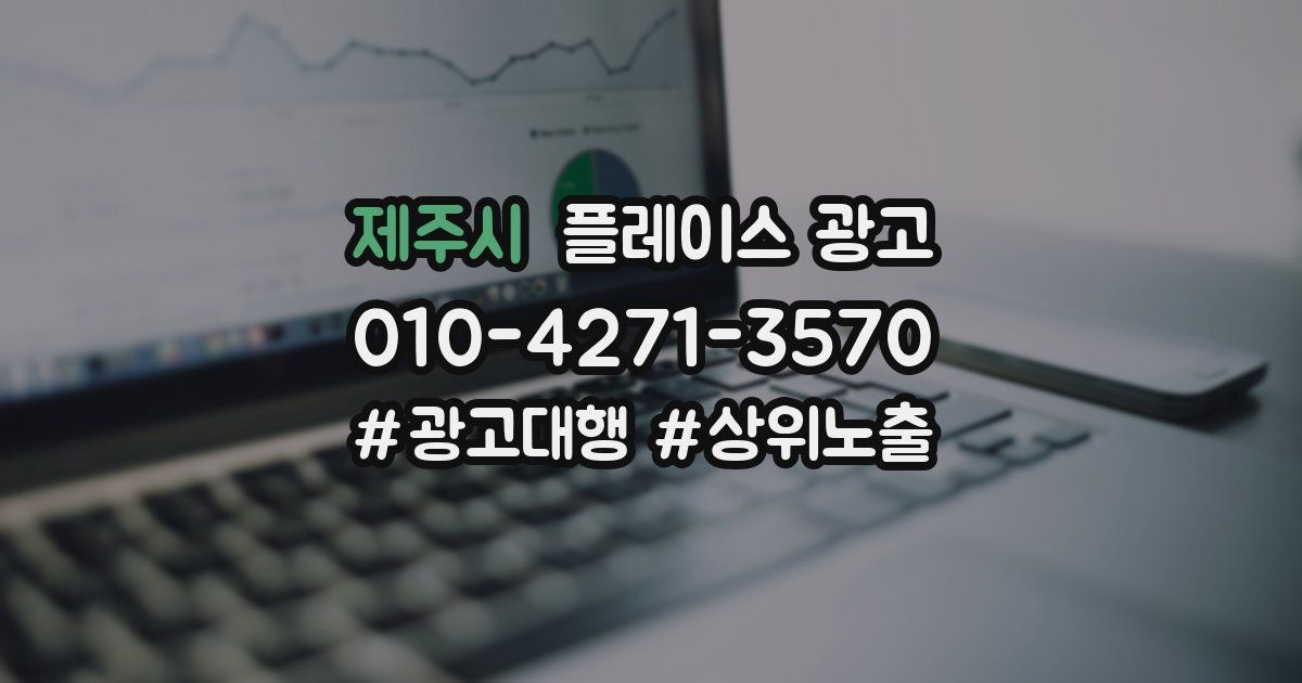 제주시 플레이스 광고