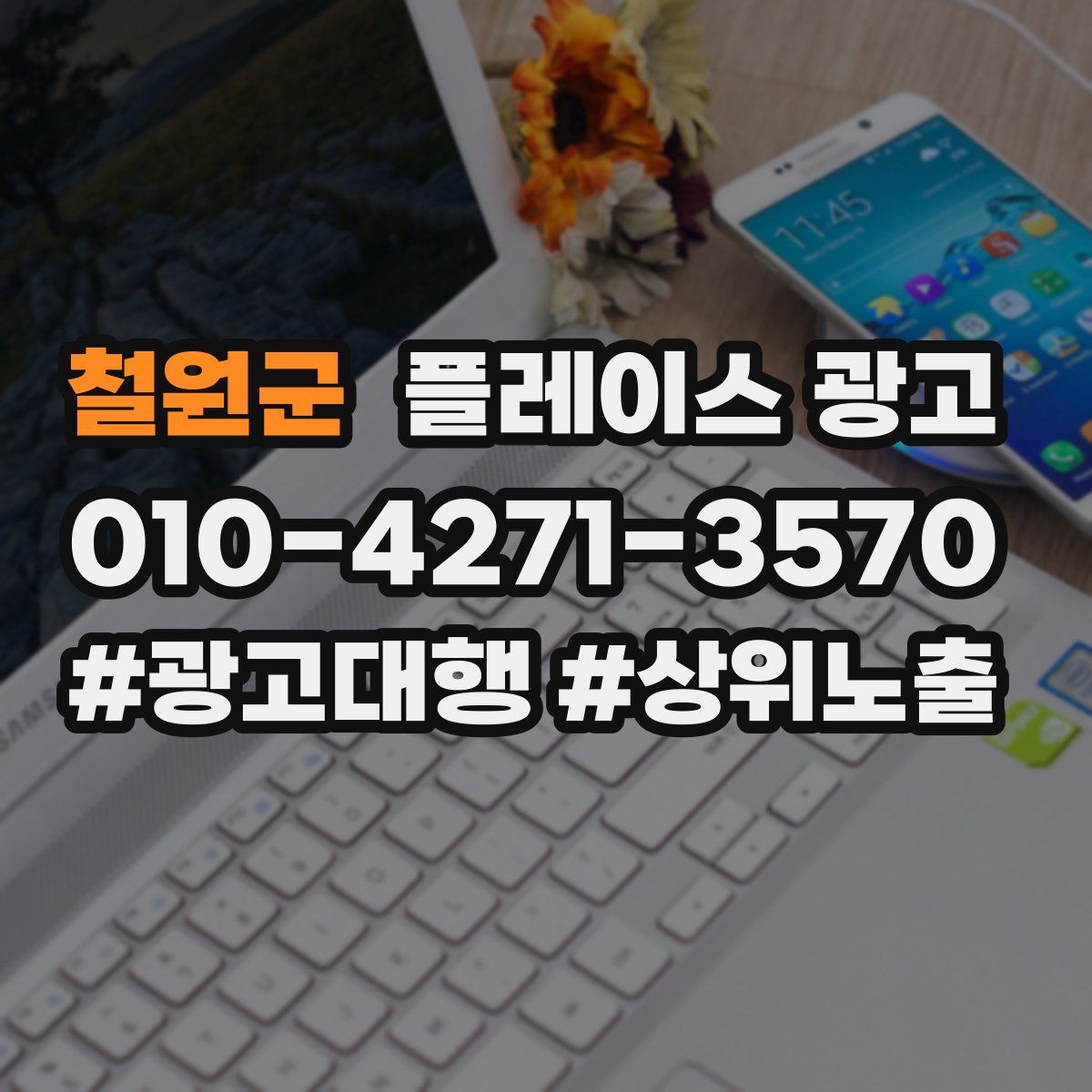 철원군 플레이스 광고