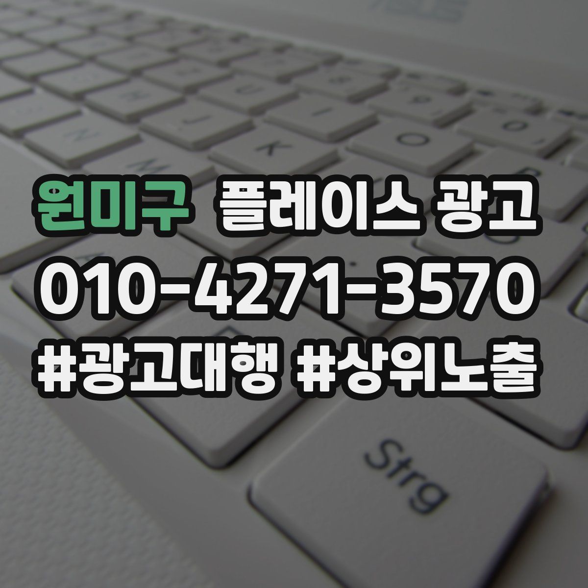 원미구 플레이스 광고