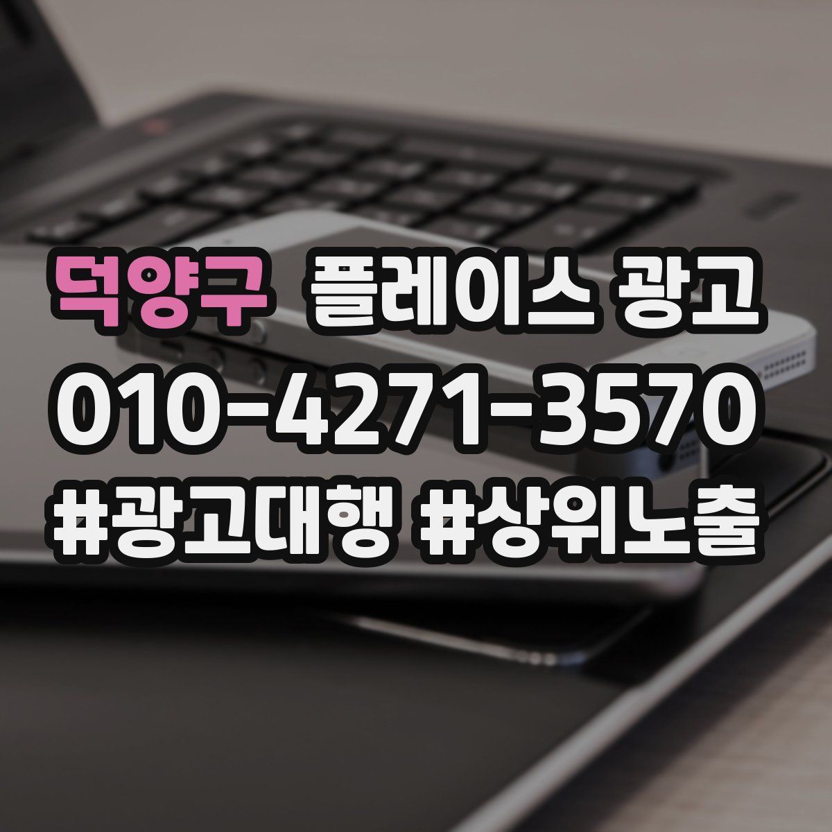 덕양구 플레이스 광고