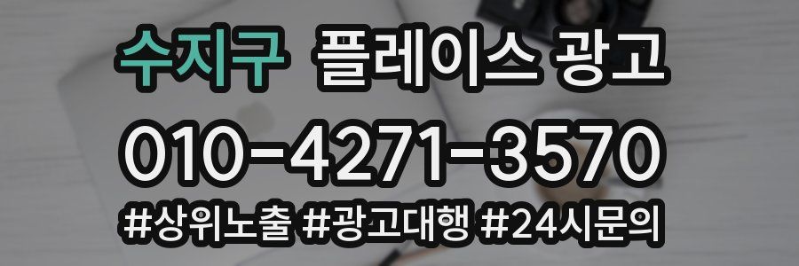 수지구 플레이스 광고