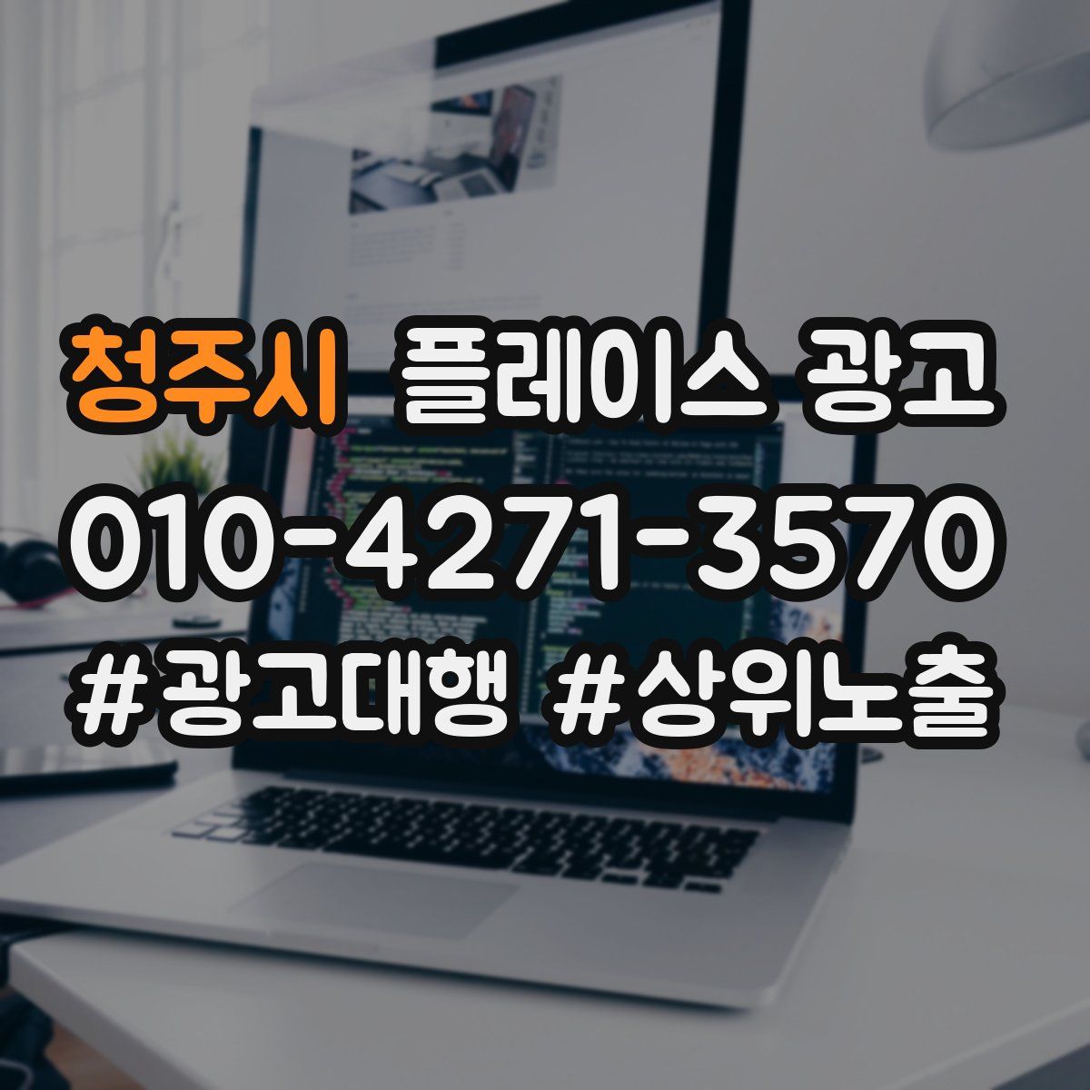 청주시 플레이스 광고