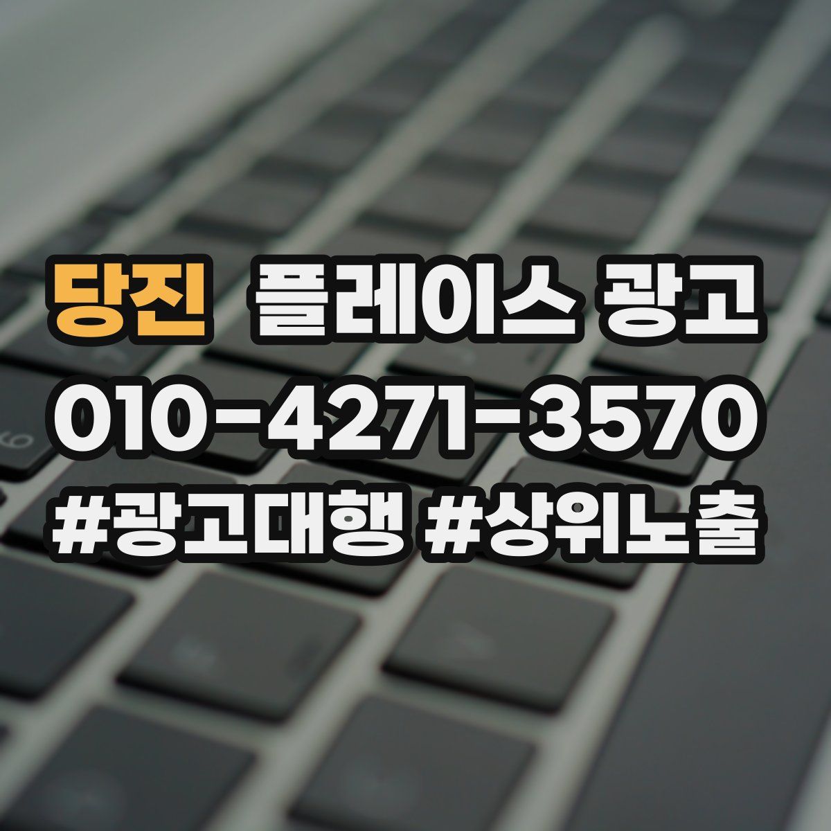 당진 플레이스 광고