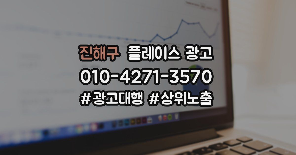진해구 플레이스 광고