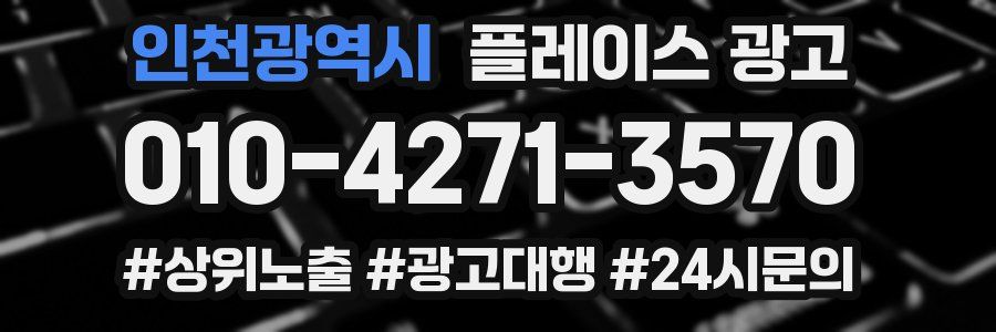 인천광역시 플레이스 광고