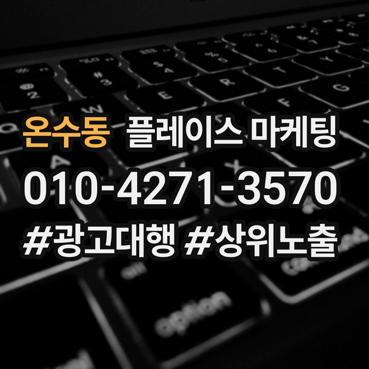 온수동 플레이스 마케팅